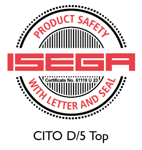 CITO D/5 Top certified para food packaging