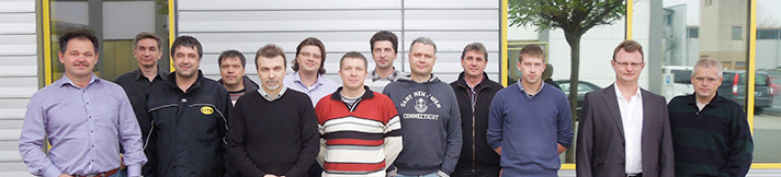 Visit from our Russian agent ITRACO to attend an individual training course on solid and corrugated board