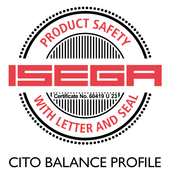 CITO BALANCE PROFILE certified for food packaging