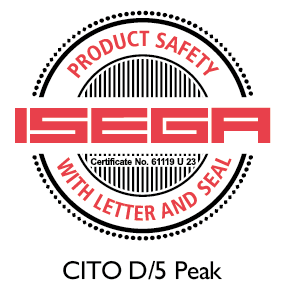 CITO D/5 Peak certified para food packaging