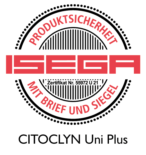 CITOCLYN Uni Plus certified for food packaging