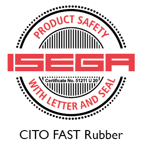 CITO FAST Rubber certified for food packaging