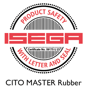 CITO MASTER Rubber zertifiziert per Lebensmittel­verpackungen
