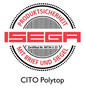 CITO Polytop certified für food packaging