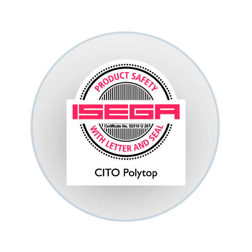 CITO Polytop zertifiziert pro Lebensmittel­verpackungen
