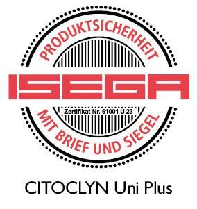 CITOCLYN Uni Plus certified für food packaging