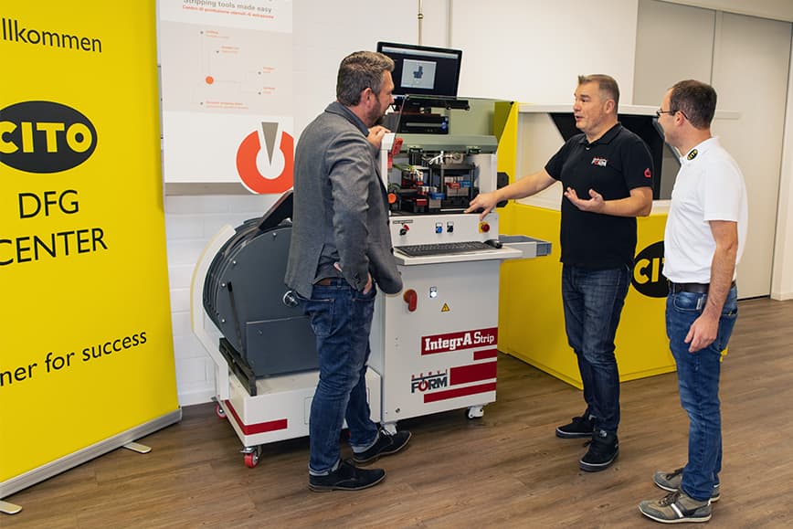 SERVIFORM SRL equips the DFG CENTER with two new machines