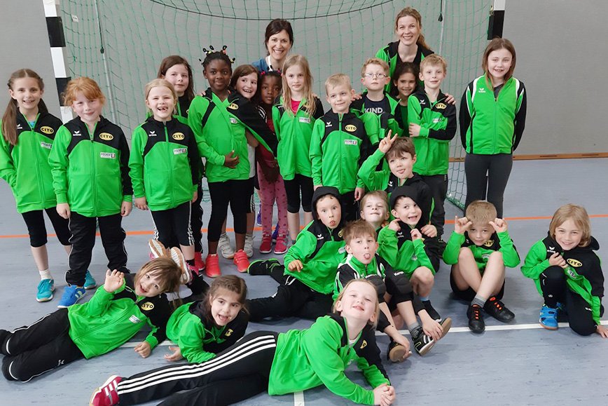 CITO sponsors the youngsters (“Minis”) of the SpVgg Diepersdorf handball
team