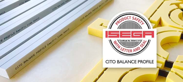 Jedinečný, bezpečný a trvale udržitelný: CITO BALANCE PROFILE s certifikací ISEGA