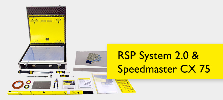Une pour Tout ! Une combinaison gagnante : système RSP 2.0 et Speedmaster CX 75